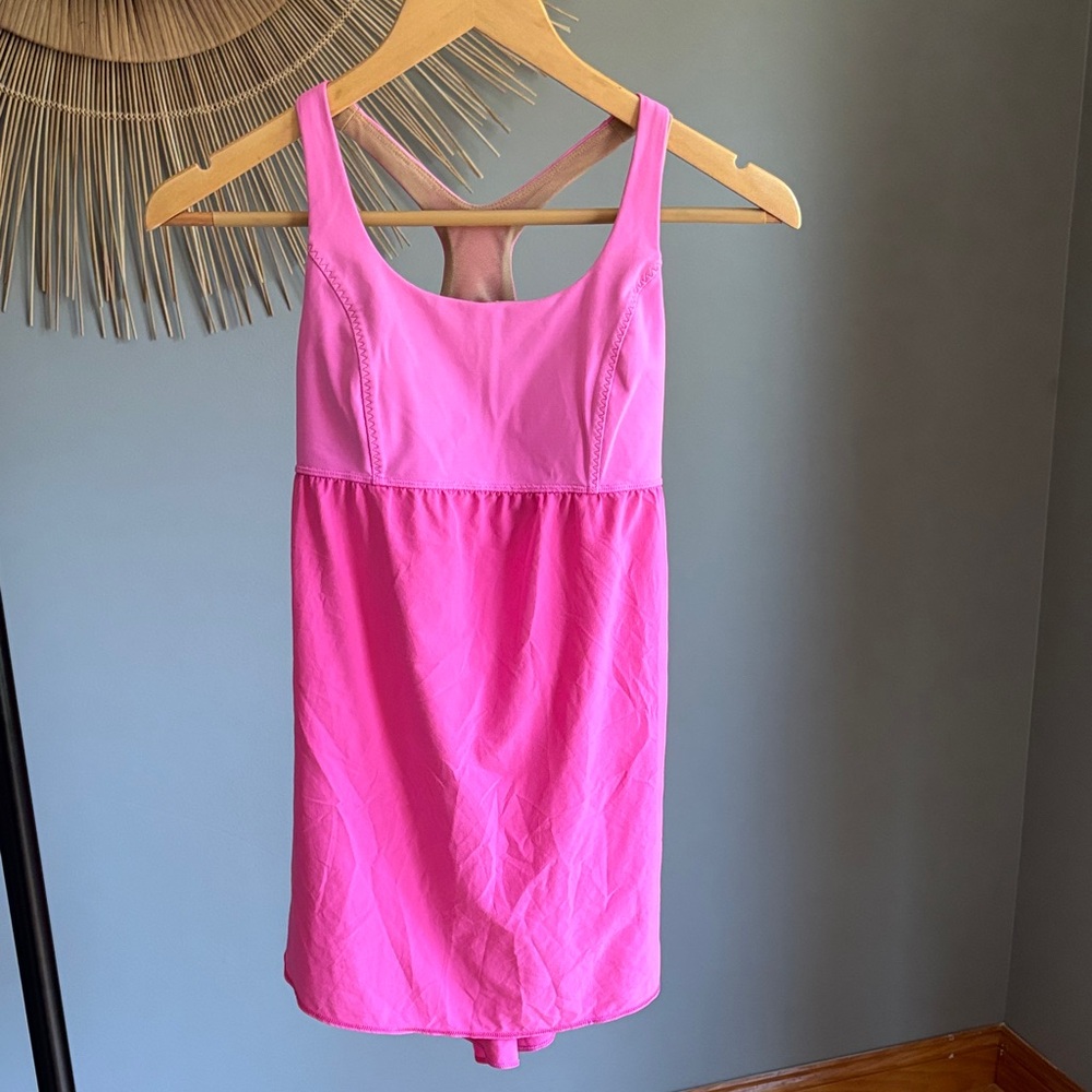 lululemon athletica Pink Tank Top